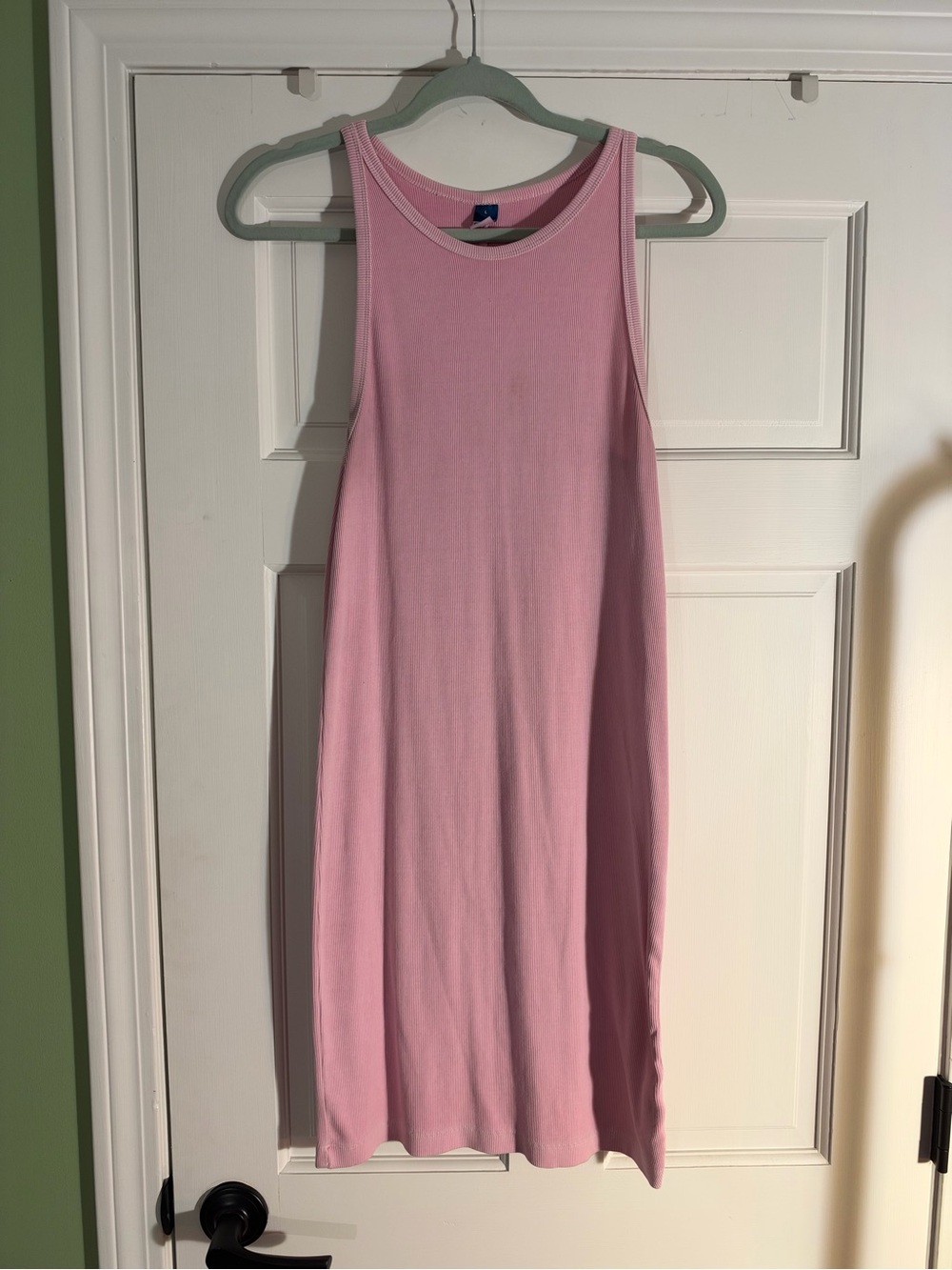 Old Navy Light Pink Tank Midi Dress